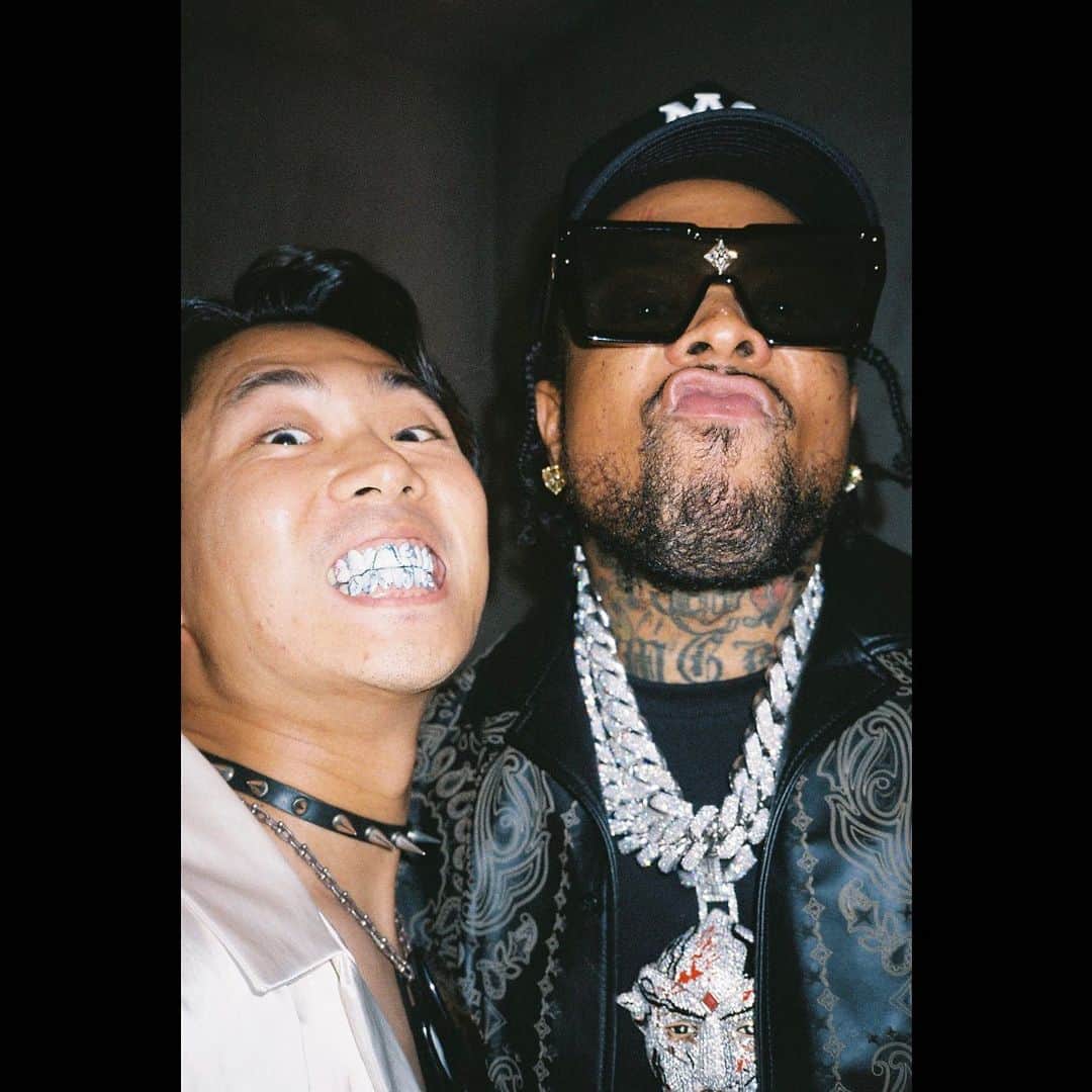 オカモトレイジのインスタグラム：「Too much HIPHOP!!!🐐💰😍」