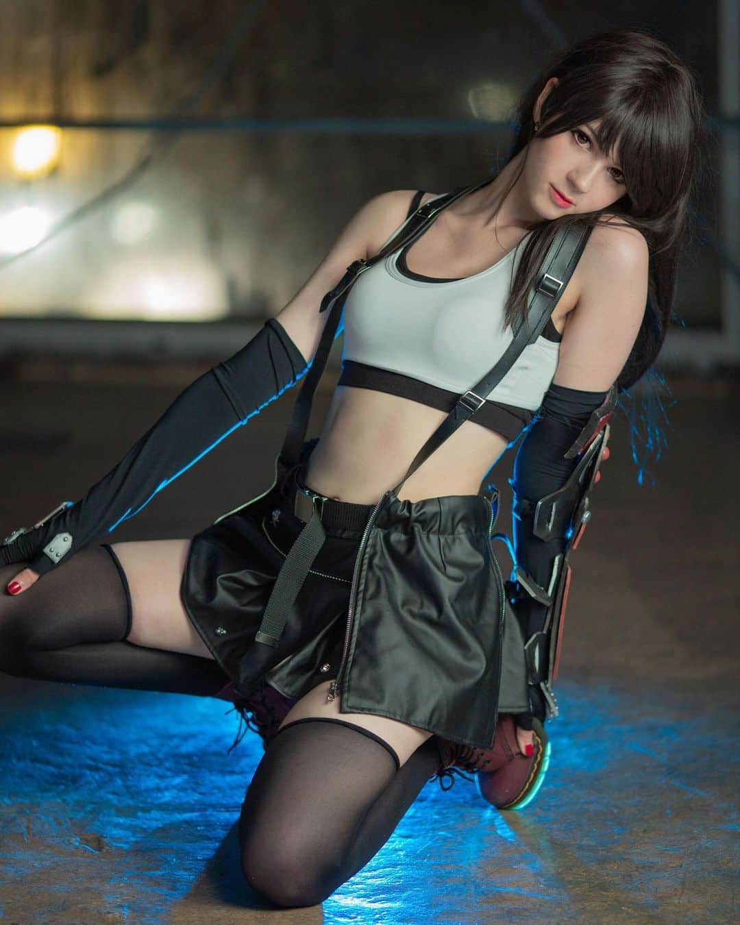 Hirari Ann（ヒラリー アン）のインスタグラム：「Tifa is my fav💖  I want the new part of ff7!!!」