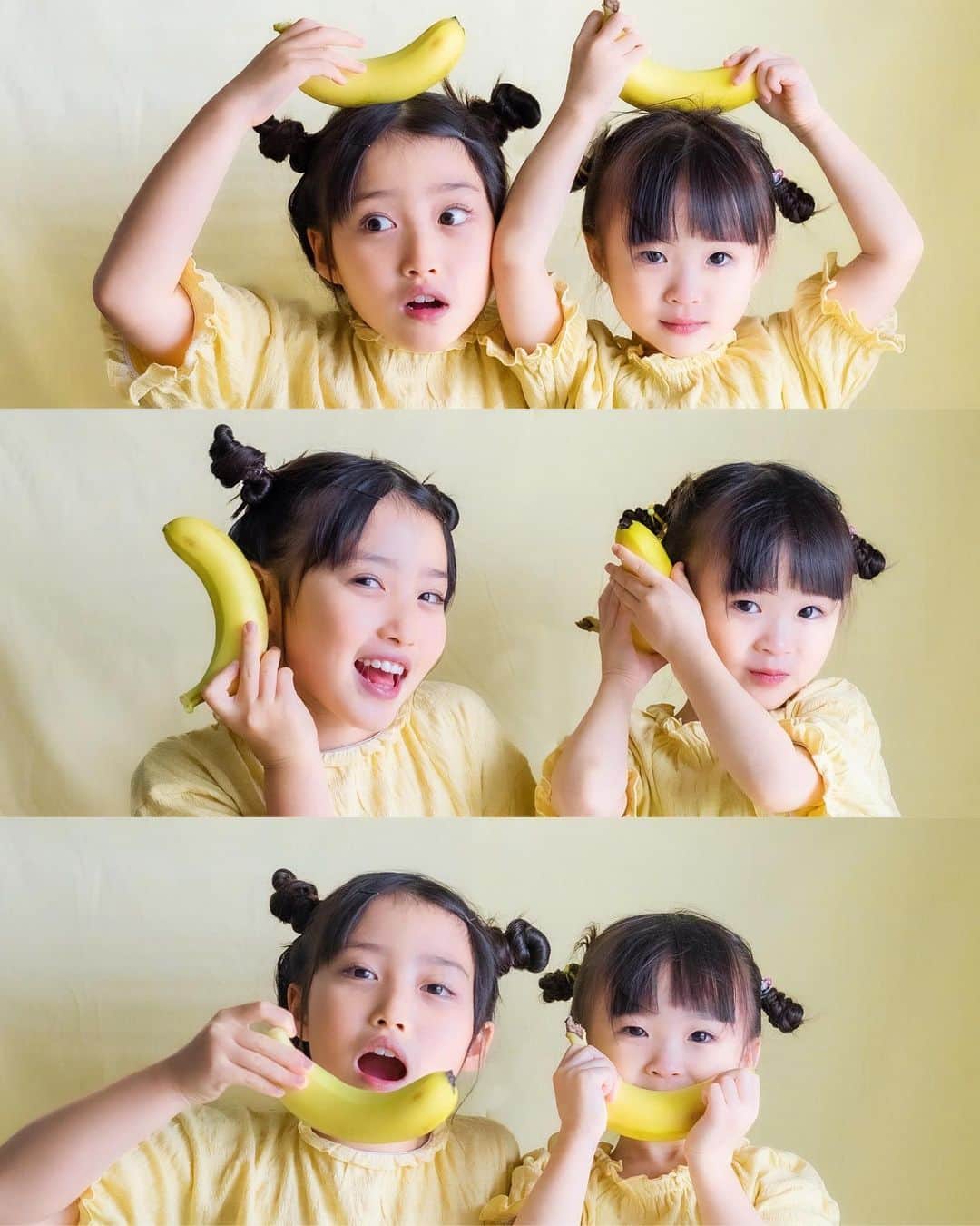 Kyooonのインスタグラム：「🍌1日2本のバナナでもっとハッピーに🍌  ドールのキャンペーンに参加して 我が家も1日2本のバナ活を始めました！  バナナって小腹がすいた時にさっと食べれたり 娘たちが小さい頃からありがたい存在でした🙈  冷凍バナナにして豆乳と蜂蜜で スムージーにすると氷いらずで美味しいよ♡  バナナには短鎖脂肪酸を供給し、善玉菌を増殖するとされる『レジスタントスターチ（難消化性デンプン）』が含まれているため、食物繊維を摂った時と同じように腸内環境を整える効果が期待されているんだって🐒🍌  完全な黄色のバナナより両端に緑色が残るくらいのグリーンチップのほうがレジスタントスターチが多く含まれてるんだとか！！ 買う時の参考になるー😳  バナ活に関する情報はDoleさんのアカウントをチェックしてみてください🙈 PR @dole.sunshine.jp   #ドールバナナ#Doleバナ活1日2本#レジスタントスターチ#スッキリ#ドールバナ活1日2本」