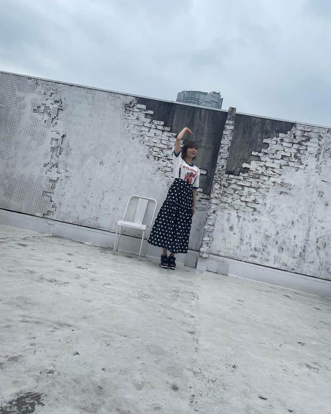 愛美のインスタグラム：「あにぱすぷらす✨ #ootd #衣装」