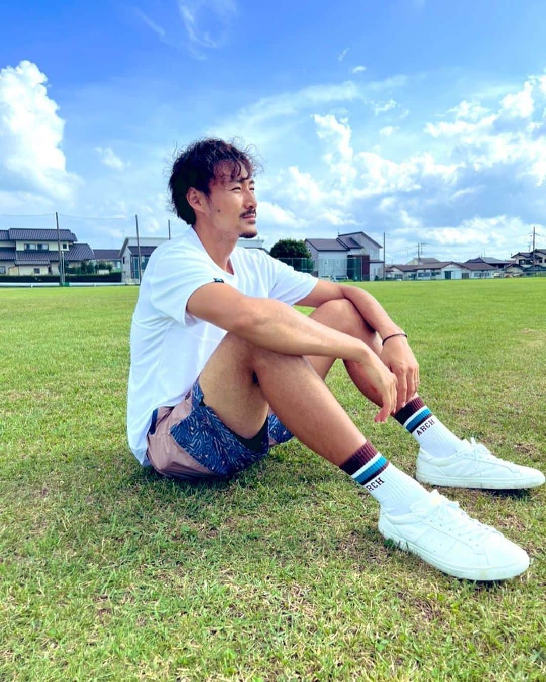 遥天翼さんのインスタグラム写真 - (遥天翼Instagram)「★Arch★  TOPS zebra section tee XXL  BOTTOMS zebra section shorts XXL  SOCKS TL sport crew mid W/B XL  #arch_bal #ARCH_BALLER #キョウハナニヲキテイコウ  https://arch-design.jp」7月25日 22時31分 - tenyoku