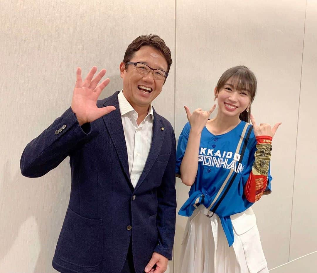 牧野真莉愛さんのインスタグラム写真 - (牧野真莉愛Instagram)「♡ ♡ 🌈⚾️古田敦也さん⚾️🌈 古田さんとお話できて、まりあとっても嬉しかったです🐰💖 🐻🐻🐿🦊 ✨⚾️『中居正広のプロ野球魂』 ～快挙だらけ！オールスターも激アツだSP～ ⚾️✨ テレビ朝日さん🐰7月23日(土)放送 🎀 モーニング娘｡'22牧野真莉愛、出演させていただきました💕 ありがとうございました💗💗💗 ＆ 『プロ野球魂』『プロ野球魂延長戦』を、 TVer・テレ朝動画・GYAO!で無料配信中❣️❣️ ぜひご覧ください🌈 🎀 LOVE❤️新庄   BIGMARIAより 🐻🐻🐿🦊 【第1問】 『プロ野球魂 延長戦』を見て、下の問いに答えよ  問1 ヒューストン・アストロズのガルシア まねした🐰まりあ※初披露 ↑ 古田さんは何て言ったでしょう？？ ♡ ♡  #テレビ朝日 さん #中居正広のプロ野球魂 ⚾️  #古田敦也 さん #LOVE新庄 ❤️ #lovefighters 🐻🐻🐿🦊 #北海道日本ハムファイターズ 💖 #モーニング娘22 #morningmusume22  #牧野真莉愛」7月25日 22時59分 - maria_makino.official