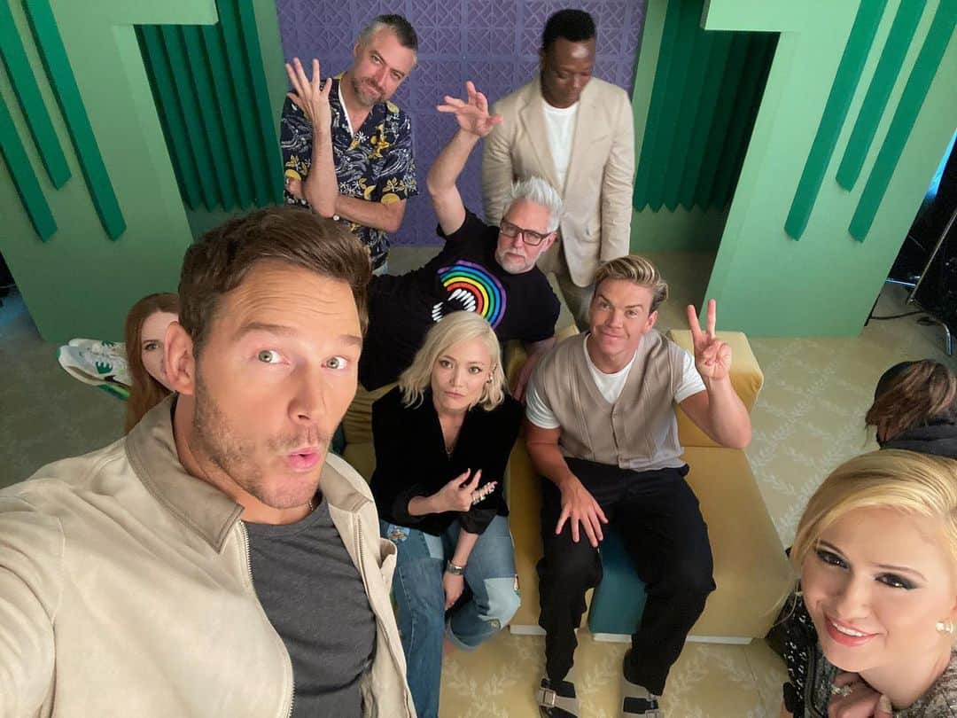 クリス・プラットのインスタグラム：「Reminded once again in Hall H at San Diego Comic-Con, that we have the best fans in the world. May 5, 2023 get ready for the best Marvel film to date.」