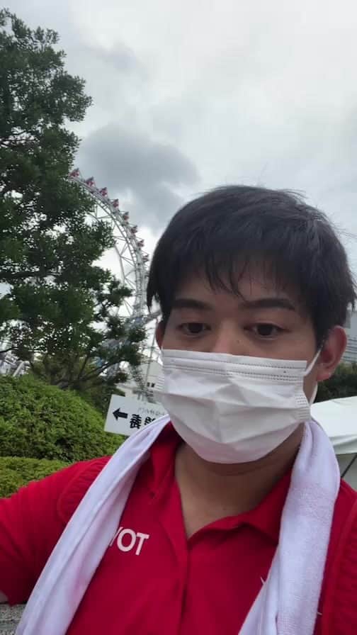 小塚崇彦のインスタグラム：「都市対抗野球 トヨタ受付にて」