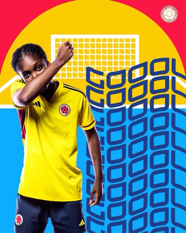 サッカー コロンビア代表チームのインスタグラム：「⏱️ 62' Gooooool de Colombiaaaaa. Goooool de Lindaaaa Caicedooooo  🇨🇴 1⃣-0⃣ 🇦🇷  #VamosColombia🇨🇴」