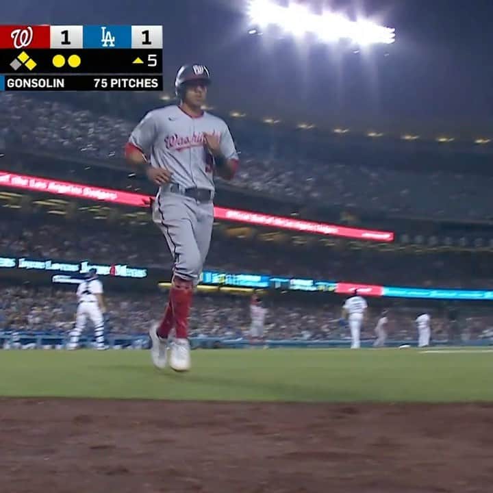 ワシントン・ナショナルズのインスタグラム：「An inning for the lead 😮‍💨」