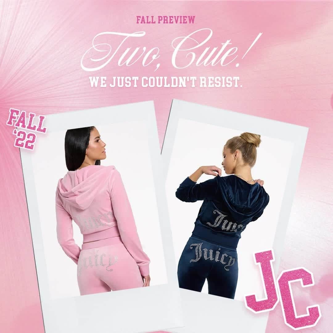 ジューシークチュールのインスタグラム：「We asked...you answered. Just dropped two of our hottest fall styles EARLY. Shop Now!」
