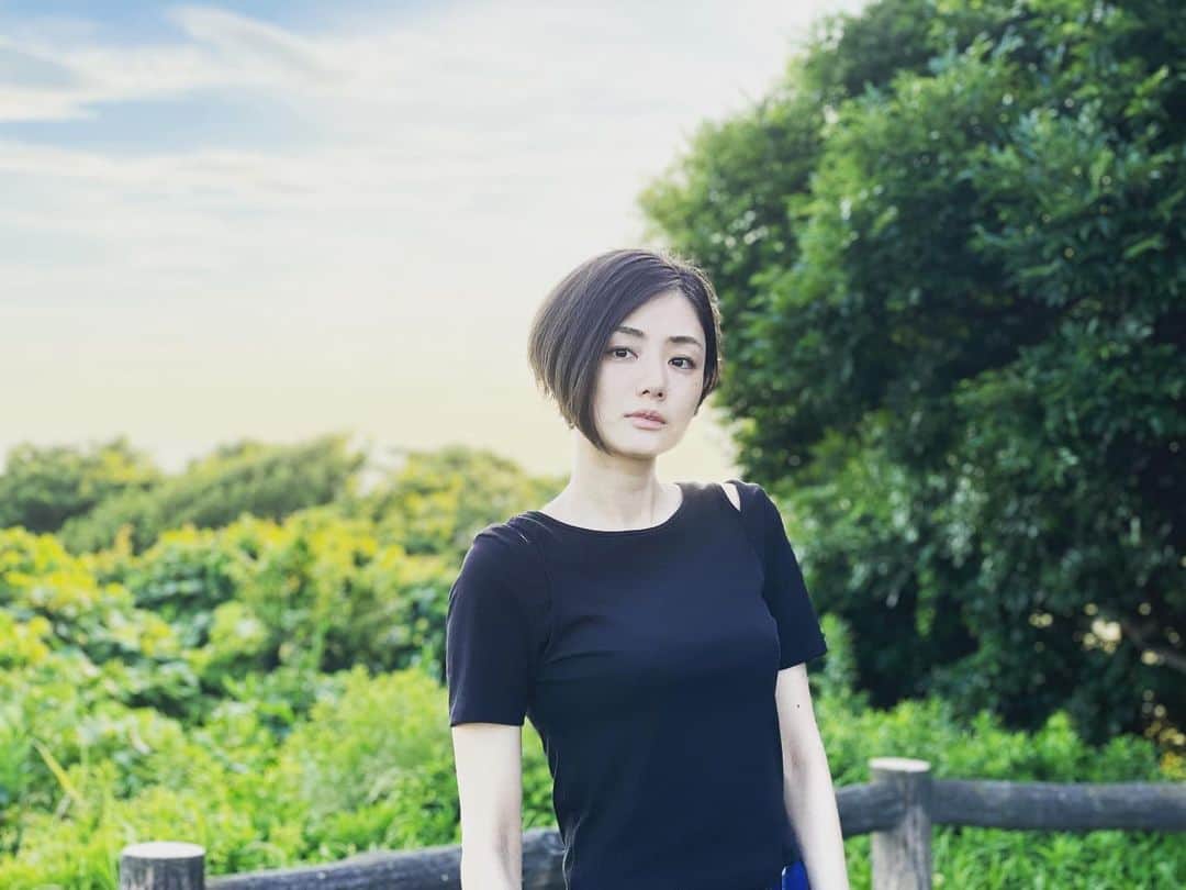 片山萌美のインスタグラム：「🌿  夏は緑が美しい  #moemikatayama」