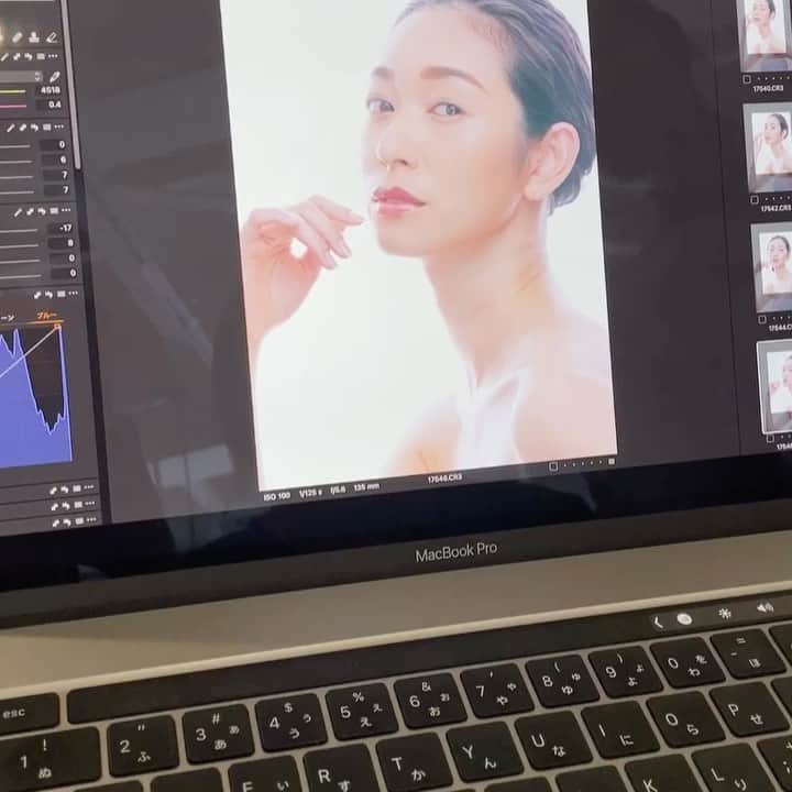 熊澤枝里子のインスタグラム：「📸💄」