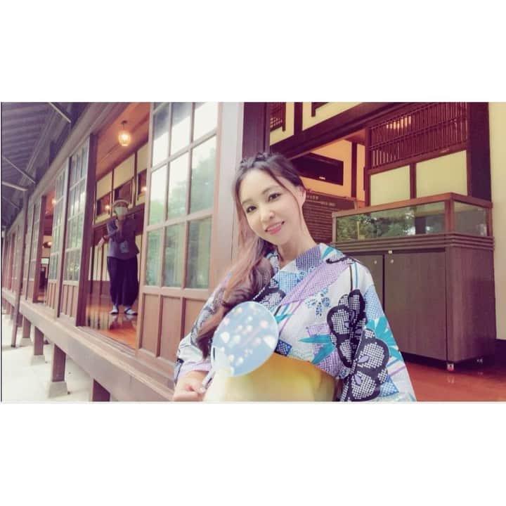 インリンのインスタグラム：「久しぶりに浴衣を着ました♪台北にある戦前に建てられた日本家屋〜紀州庵文學森林でブラブラのんびりお散歩♪日本の夏気分♪☺️動画↓ https://youtu.be/jvoj59p_6qU  #台湾 #台北 #歴史的建造物 #浴衣 #2022夏 #インリンちゃんねる」