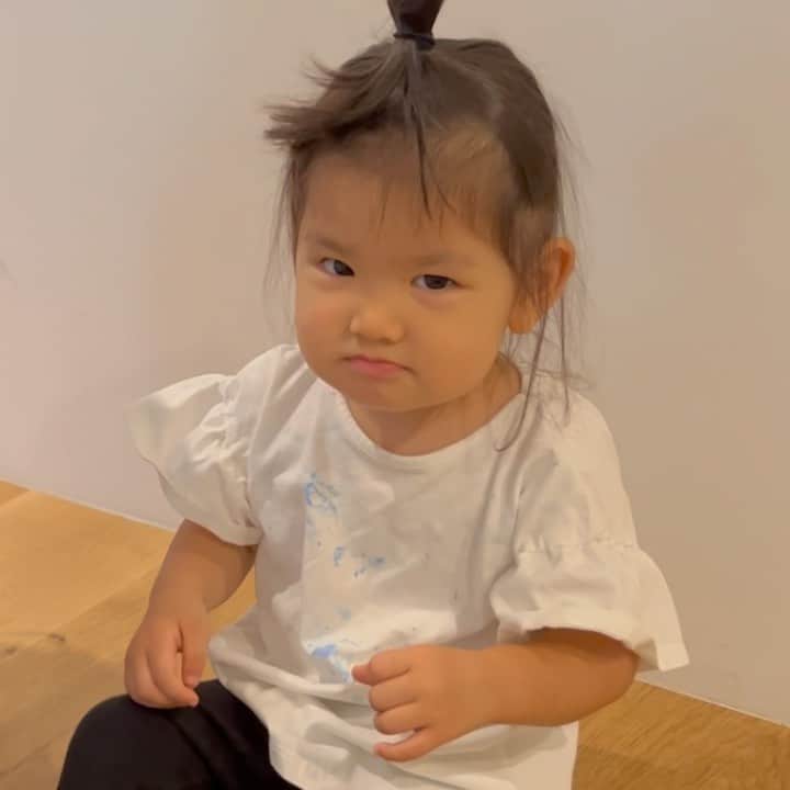 申真衣のインスタグラム：「ぷんぷん😠😂」