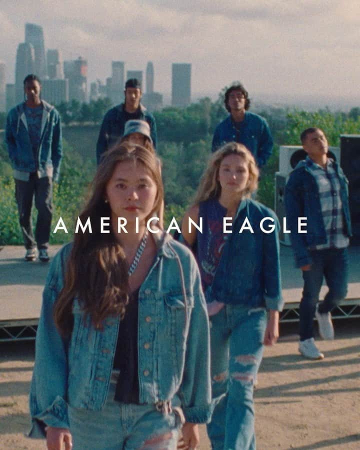 American Eagleのインスタグラム：「Just dropped: Shop our NEWEST collection of #AEjeans, band tees, flannels & more you'll wear on repeat 🎶 Check it out online and in-store!」