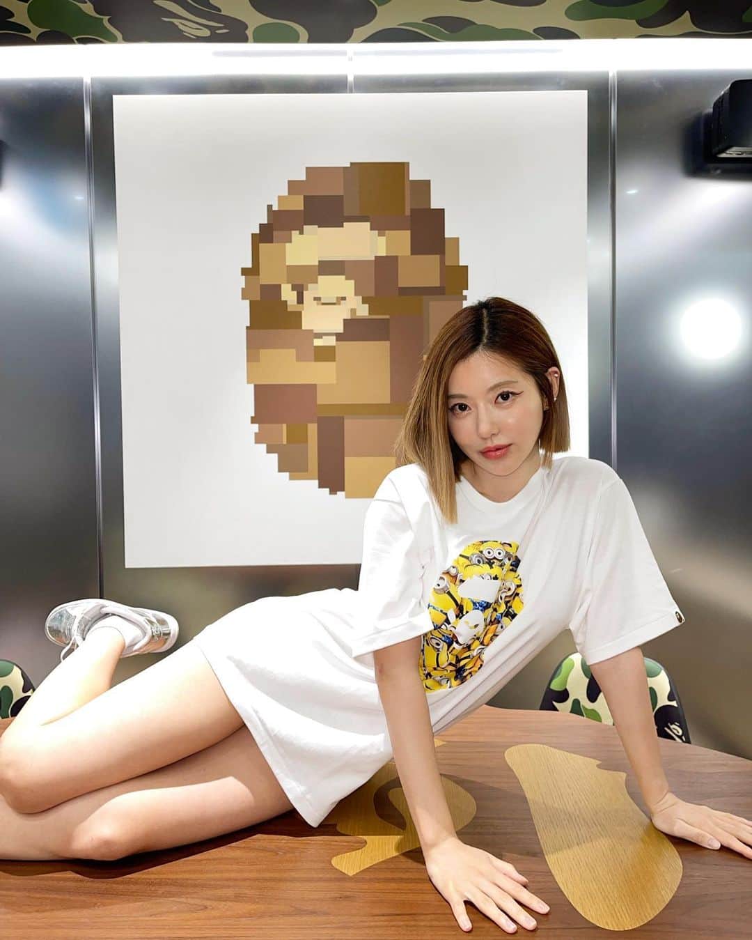 Dj Sodaのインスタグラム：「I’m your bapy~🤎 @bapestore_my」