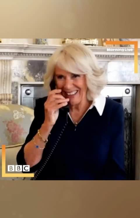 クラレンス邸のインスタグラム：「On Thursday's Morning Live, we have the pleasure of speaking with Her Royal Highness The Duchess of Cornwall (@clarencehouse) about improving literacy and combatting loneliness, by connecting young readers with older listeners.  Tune in to BBC One at 9.15am!」