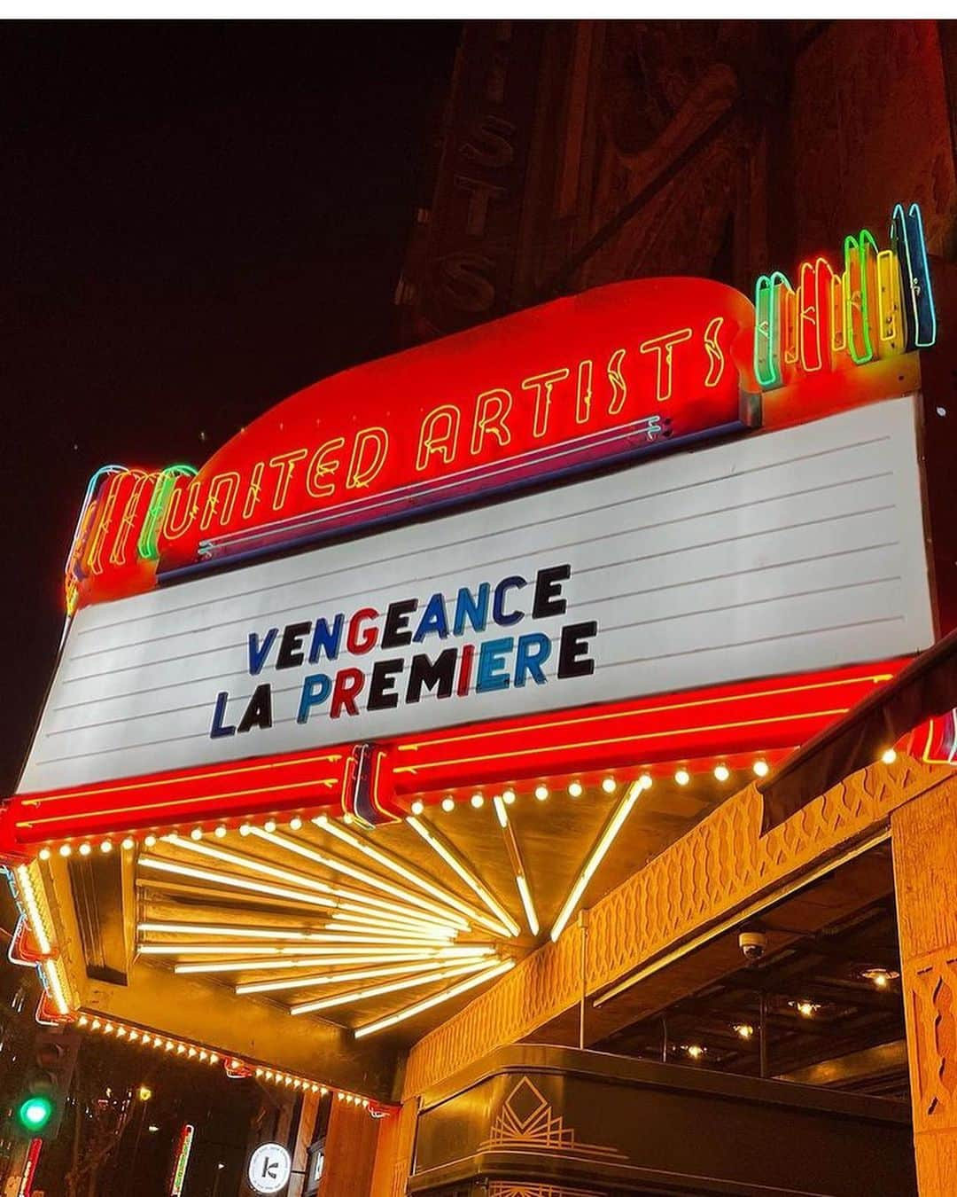 グレアム・ロジャースのインスタグラム：「Congrats EP @respectfulleigh. This is one of my favorite movies. It’s out in theaters Friday! Please check it out, you will love it. #vengeance」