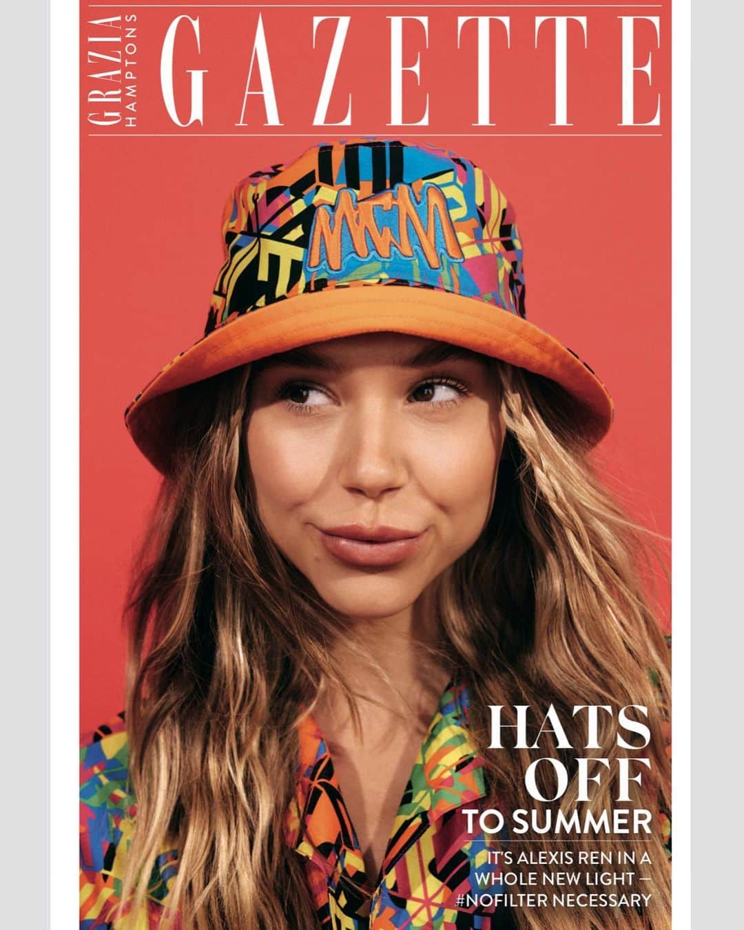 アレクシス・レンのインスタグラム：「Thank you so much @graziausa loved this shoot and interview ❤️」