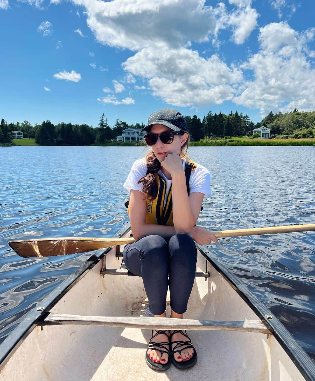 Reed Reederさんのインスタグラム写真 - (Reed ReederInstagram)「Canoe date with my favorite person 🛶😘」7月28日 8時28分 - reedreeder