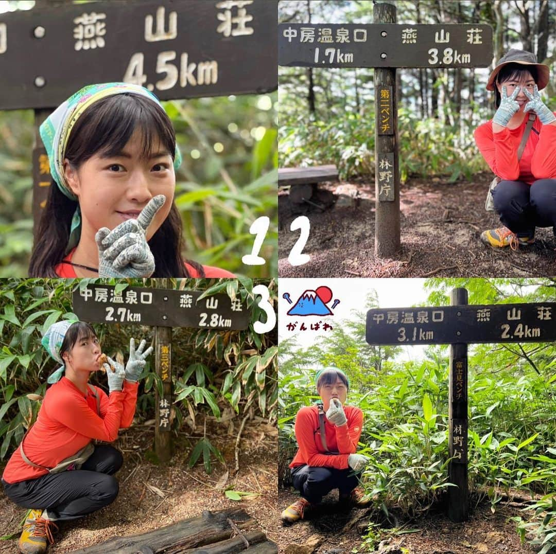 小田飛鳥のインスタグラム：「去年悪天候で登れなかった『燕岳』に登り、燕山荘まで来ました！ 第一ベンチから合戦小屋までの写真を載せます🤳🏻✨ ずっと父が登りたいと言っていた山で、体が不自由になった父の代わりに登りたいと願っていた山でした⛰ 高原植物も可愛らしく、空気は冷たくて気持ちよくて、癒されながらの良い登山でした〜👌🏻 #燕岳 #燕岳山頂 #合戦小屋 #合戦小屋のスイカ #高山植物」