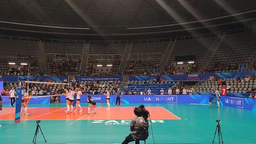 ミア・イエルコフのインスタグラム：「Congrats to Croatian NT for the victory in VB Challenger. Great job girls.  #volleyball #odbojka #fivb」