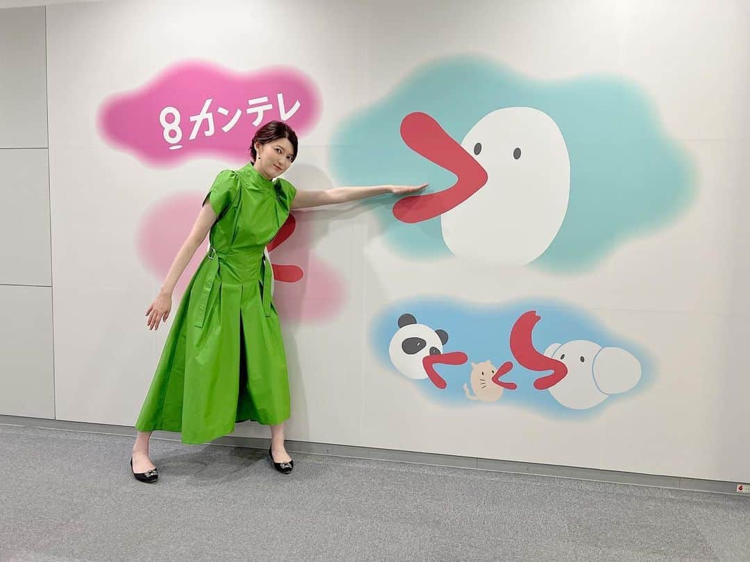 のインスタグラム：「今日は『#モダンミリー 』 大阪でよーいドン！生放送から取材dayからのラジオでした たくさんありがとうございました🙏✨ いよいよお稽古が本格的に始まります‼︎無事に届けられるように精一杯気をつけて頑張ります🫡  #よーいドン  #カンテレ #fmcocolo  #加美幸伸 さん #朝夏まなと #大阪好きやねん #また31日に🫡」