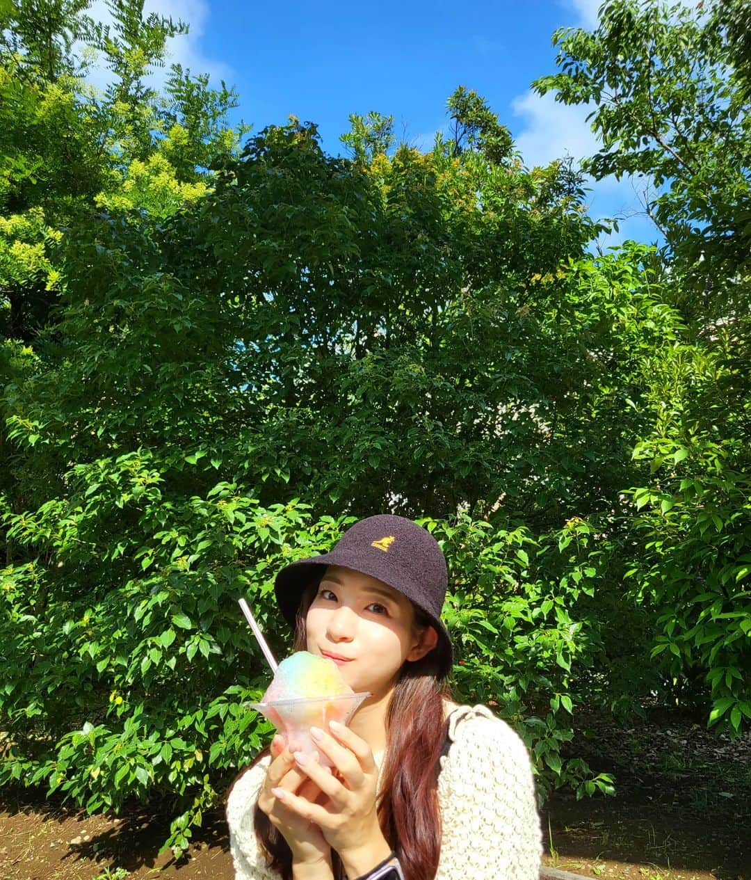 足立梨花さんのインスタグラム写真 - (足立梨花Instagram)「だれかかき氷一緒に食べへん？🍧」7月29日 19時10分 - adacchee