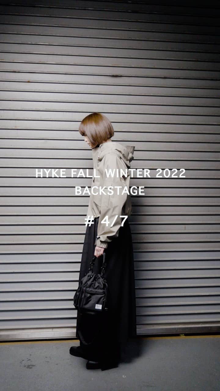 HYKEのインスタグラム：「HYKE FW 2022 #hyke」