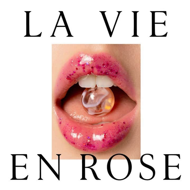 Luraのインスタグラム：「‘La Vie En Rose’, Happy #nationallipstickday from our SS22 shoot celebrating all things pink - from the palest pastel to vibrant fuchsia and bringing summer (and sparkle) to even the greyest of days. ❊ Photography @betinadutoit_ Stylist @taniaratpatron Makeup @sachagiraudeau Casting @vycasting Set @malorie_haffner ❊ Creative Director: Lisa Rahman @lisrah Design Consultant: Mark Leeds @c_ll_ct_v_ly Typeface: Christian Schwartz @commercialtype」