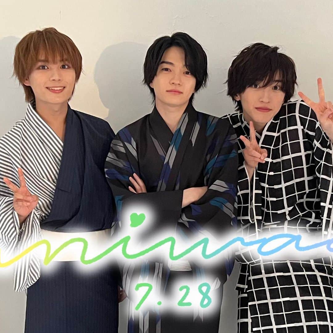 なにわ男子さんのインスタグラム写真 - (なにわ男子Instagram)「⁡ ⁡ なにわの日💐  ⁡ #なにわの日 #大西流星 #西畑大吾 #道枝駿佑 #なにわ男子  #naniwadanshi  #なにわグラム」7月29日 20時05分 - naniwadanshi728official