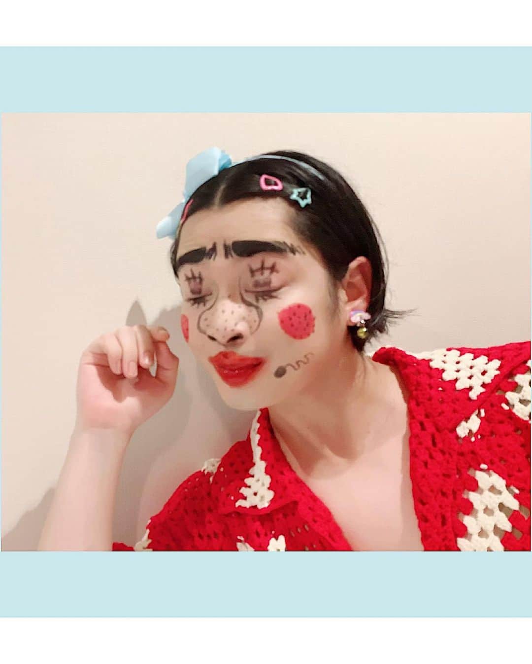 千葉雄大さんのインスタグラム写真 - (千葉雄大Instagram)「髪の毛切る前に 何かやりたいことないかなぁって 考えてたんだけど、気付いたら ブリアナギガンテちゃんになってた。 貴方の夢にお邪魔します。」7月29日 22時23分 - yudaichibaofficial