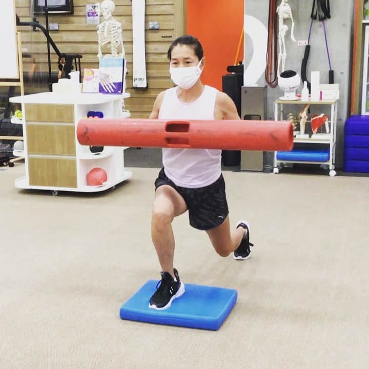 のインスタグラム：「トレーニングの日 @R-body_ official 今週2回目のトレーニング 月曜日よりは動きは良かったかな。  #伊達公子 #kimikodate  #テニス  #テニスプレイヤー #tennis  #tennisplayer #2022年7月29日 #2022 #2022年 #トレーニング #training #ワークアウト #workout #rbody #皇居ラン #皇居ラン1周 #5km #running #トレーニング後のラン #大手町 #プーマ #puma #pumajapan #プーマグラム #pumajapan」