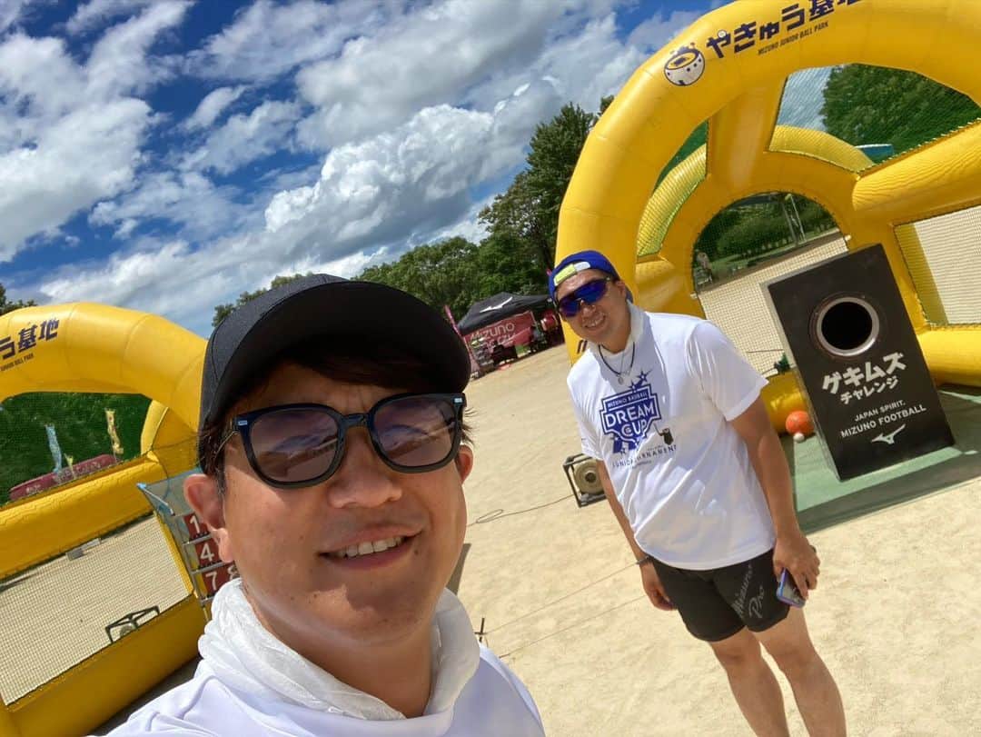 のインスタグラム：「来ました！ ボールパークー！ 最高です⚾️ #熊本 #ミズノドリームカップ #熊本ラウンド #ボールパーク #ミズノボールパーク熊本」