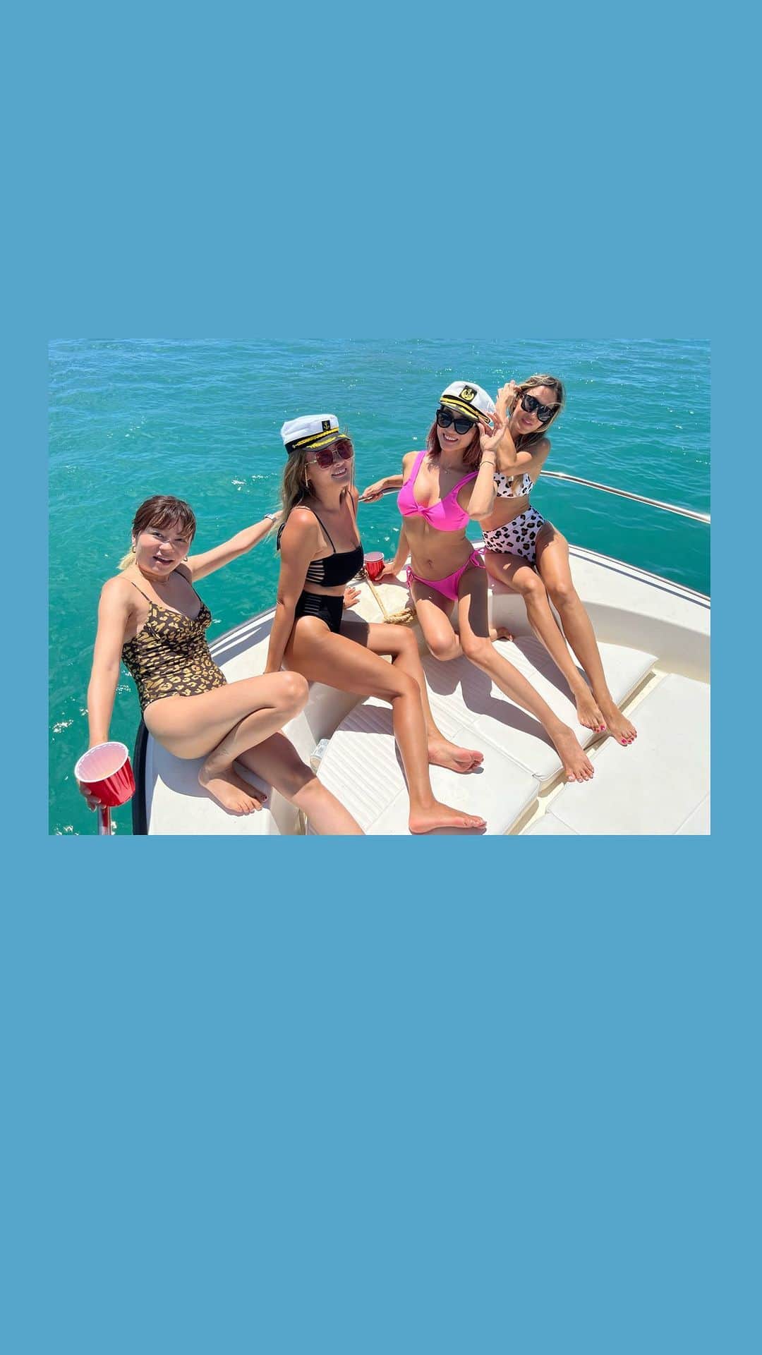 のインスタグラム：「たーちゃんとななちゃんとマイラちゃんとハワイカイクルーズへ⛵️❤️‍🔥 めちゃくちゃ気持ち良くて楽しかった😍船で沖まで出てサーフィンも‼️🏄‍♂️🌊👏 ローレン素敵な一日をありがとう😆 @instagraham808 💙」