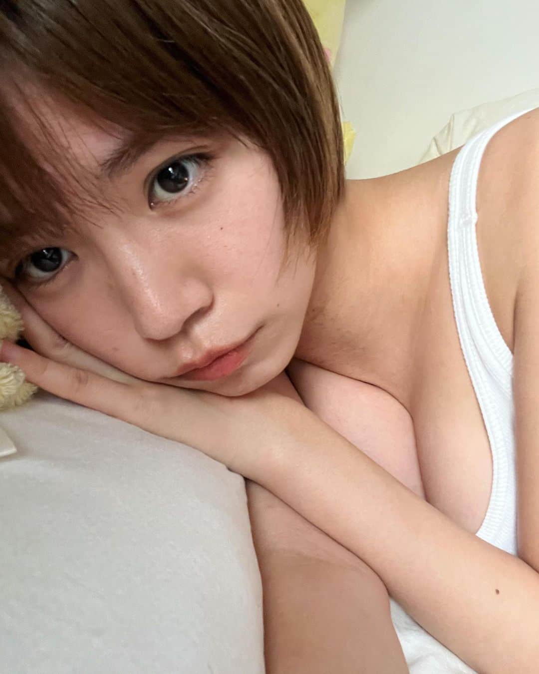 菜乃花さんのインスタグラム写真 - (菜乃花Instagram)「🤍 #無加工こそえち 。  髪切ってさっぱりです。」7月30日 17時59分 - nanoka0707