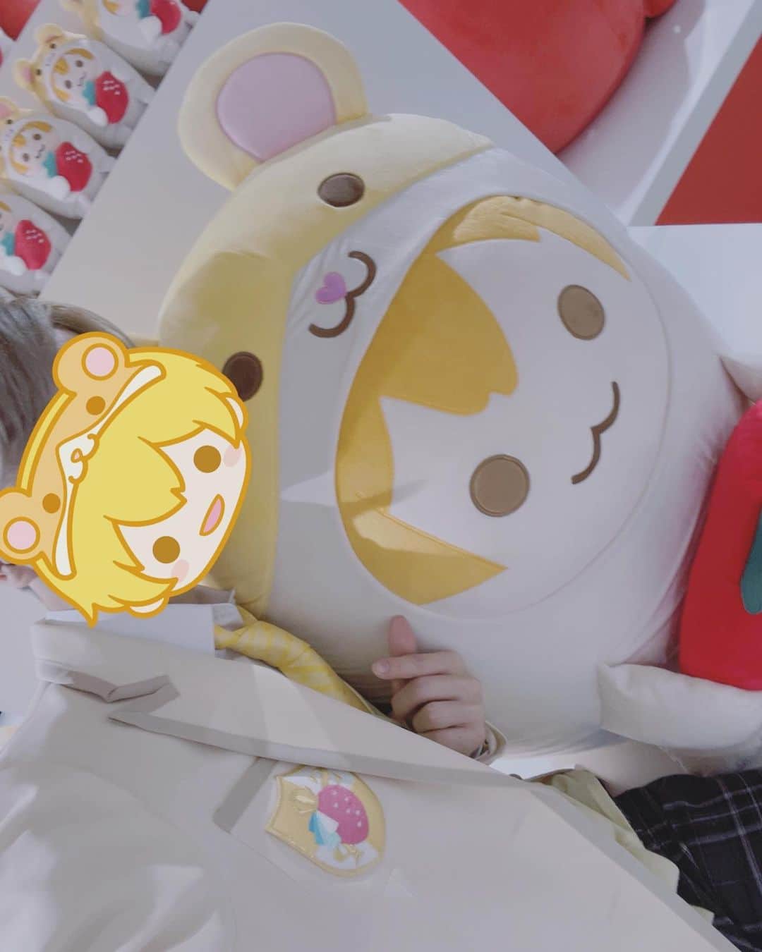 るぅとのインスタグラム：「文化祭行ってきたぁぁぁぁぁぁぁ！🐹💛  #すとぷり苺文化祭」