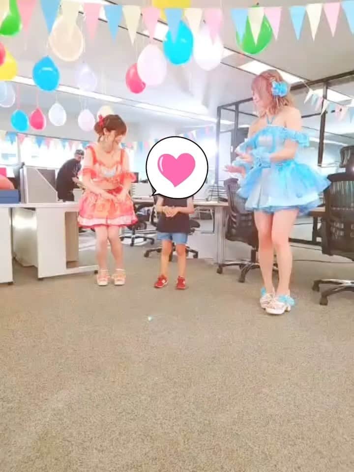 よきゅーんのインスタグラム：「出演するママと一緒に来てたちび虎はダンス覚えてきてた✨ ママと同じく将来アイドルになるんだって💕 PPE所属だな٩(ˊᗜˋ*)و  #ppe41」