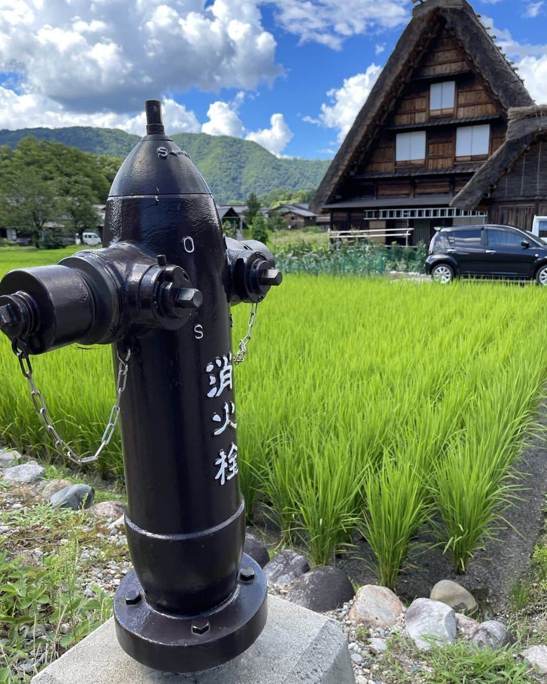 成毛眞さんのインスタグラム写真 - (成毛眞Instagram)「夏の白川郷は暑かった。」7月31日 19時46分 - makotonaruke