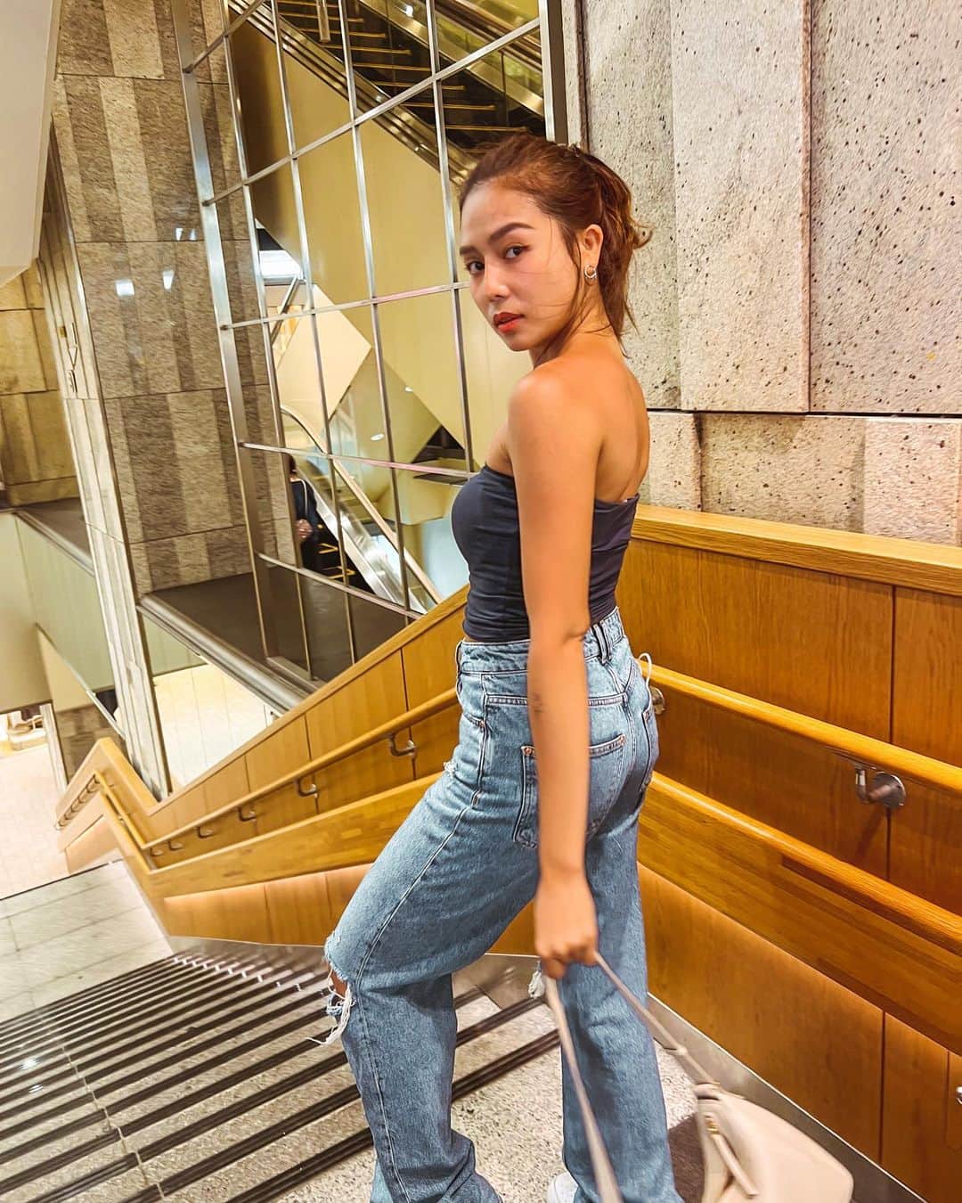 西田美保のインスタグラム：「Where we go?💙」