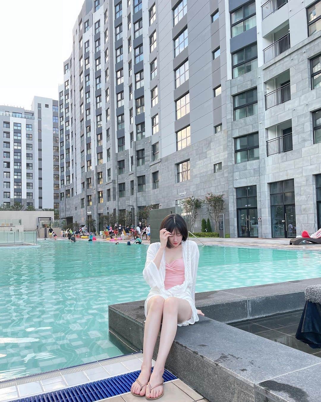 ジンジュ さんのインスタグラム写真 - (ジンジュ Instagram)「속초쁘이✌🏻 #속초」8月1日 22時00分 - shining_jinju