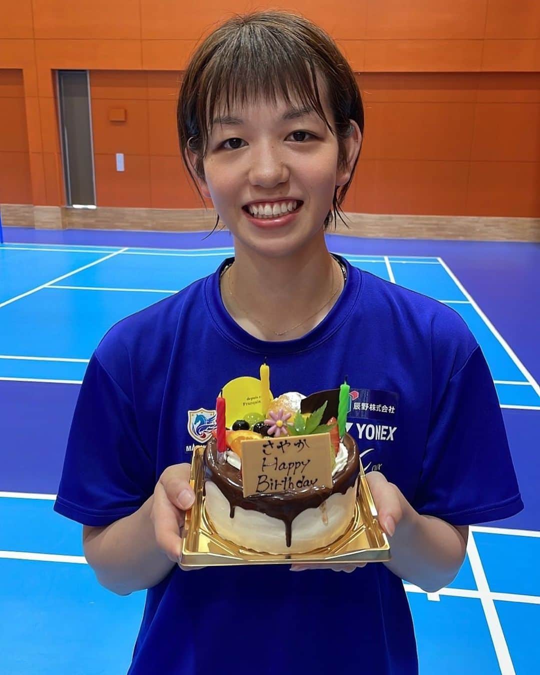 廣田彩花のインスタグラム：「. . 今日で28歳になりました！ たくさんのメッセージやメンションなど、全部見させてもらってます。 ありがとうございます😊  これからも自分らしく頑張ります！！ . . #誕生日ケーキ #みんなありがとう #祝ってもらえて幸せです」