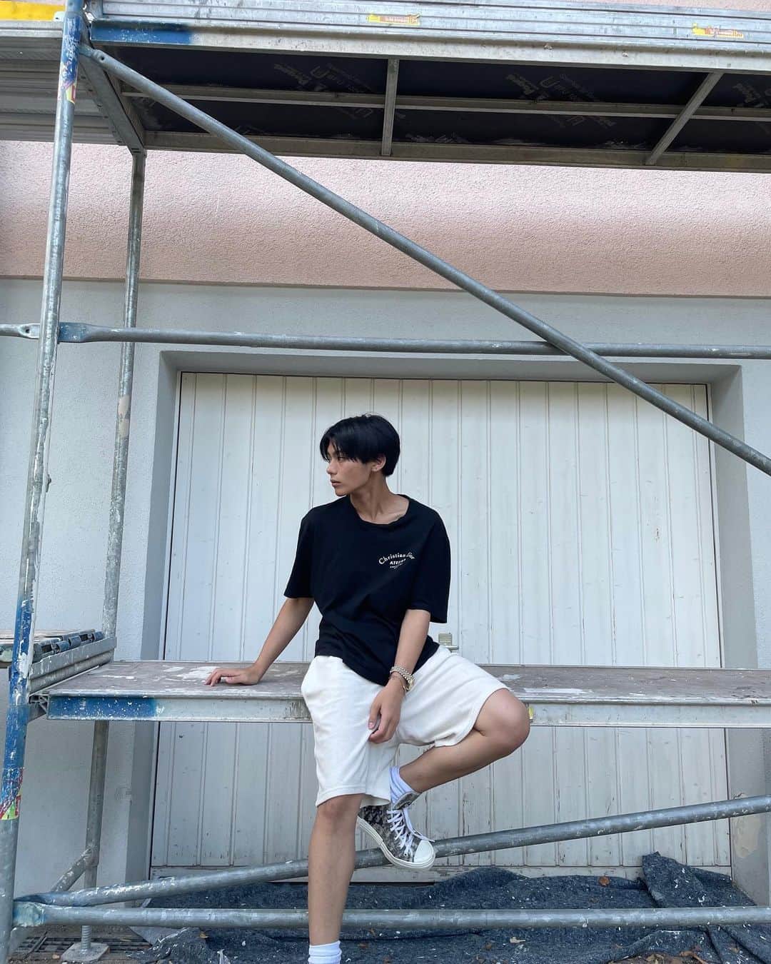 夢だんだんのインスタグラム：「CD ふぁしぃおん #japan #ootd #jerman #dior」