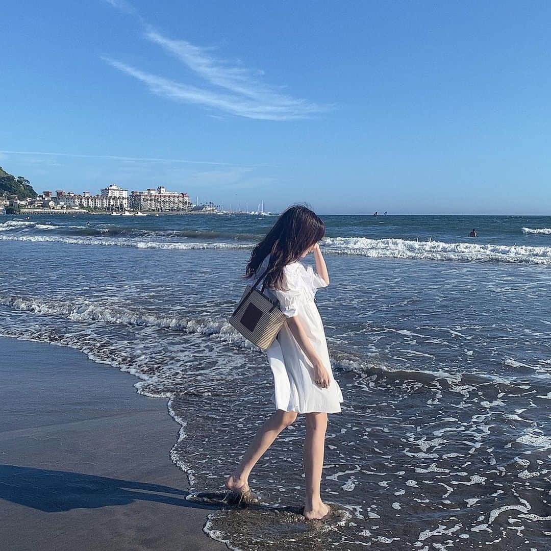 濱澤ゆうりのインスタグラム：「🌊」