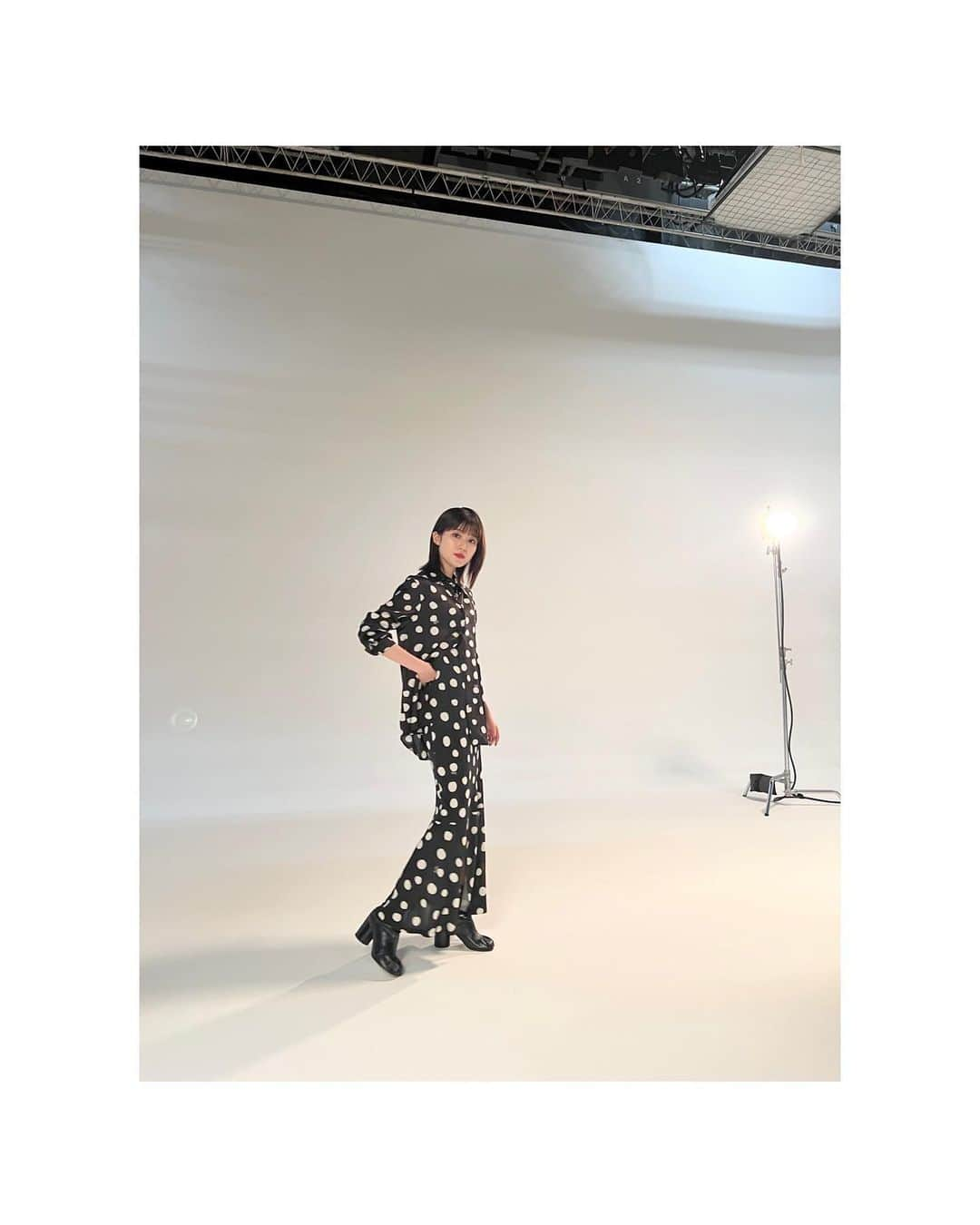 福本莉子のインスタグラム：「#Wmagazine」