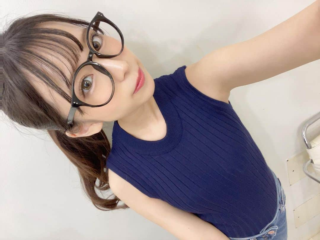 天音ゆいのインスタグラム：「🥹 #ポニーテール」