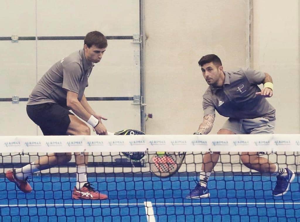 アンデル・イトゥラスペのインスタグラム：「El siguiente torneo lo ganamos en @padelko.indoor 😉🎾. Poco a poco la sacaremos por 3 y por 4! El @worldpadeltour y el @padelfip los dejamos para más adelante 💪.」