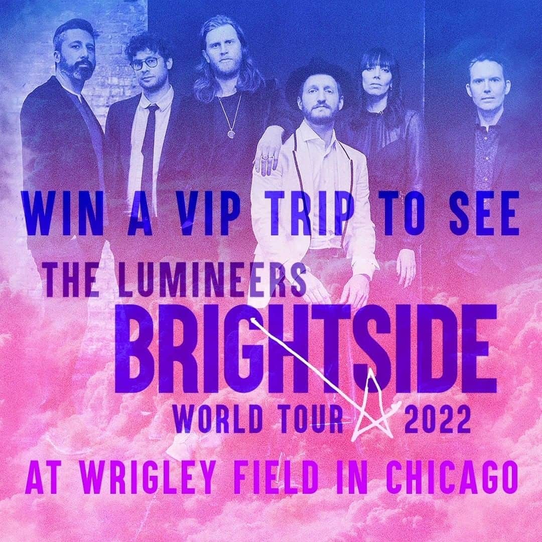The Lumineersのインスタグラム：「Want to see us at Wrigley Field this Labor Day weekend? Join us in supporting Planned Parenthood for a chance to win a trip to the show in Chicago! You can also win BIG SHOT Pre-show Experience VIP Passes in your city.   More info and your chance to enter on @propeller.la at the link in our bio 🤘🏼」