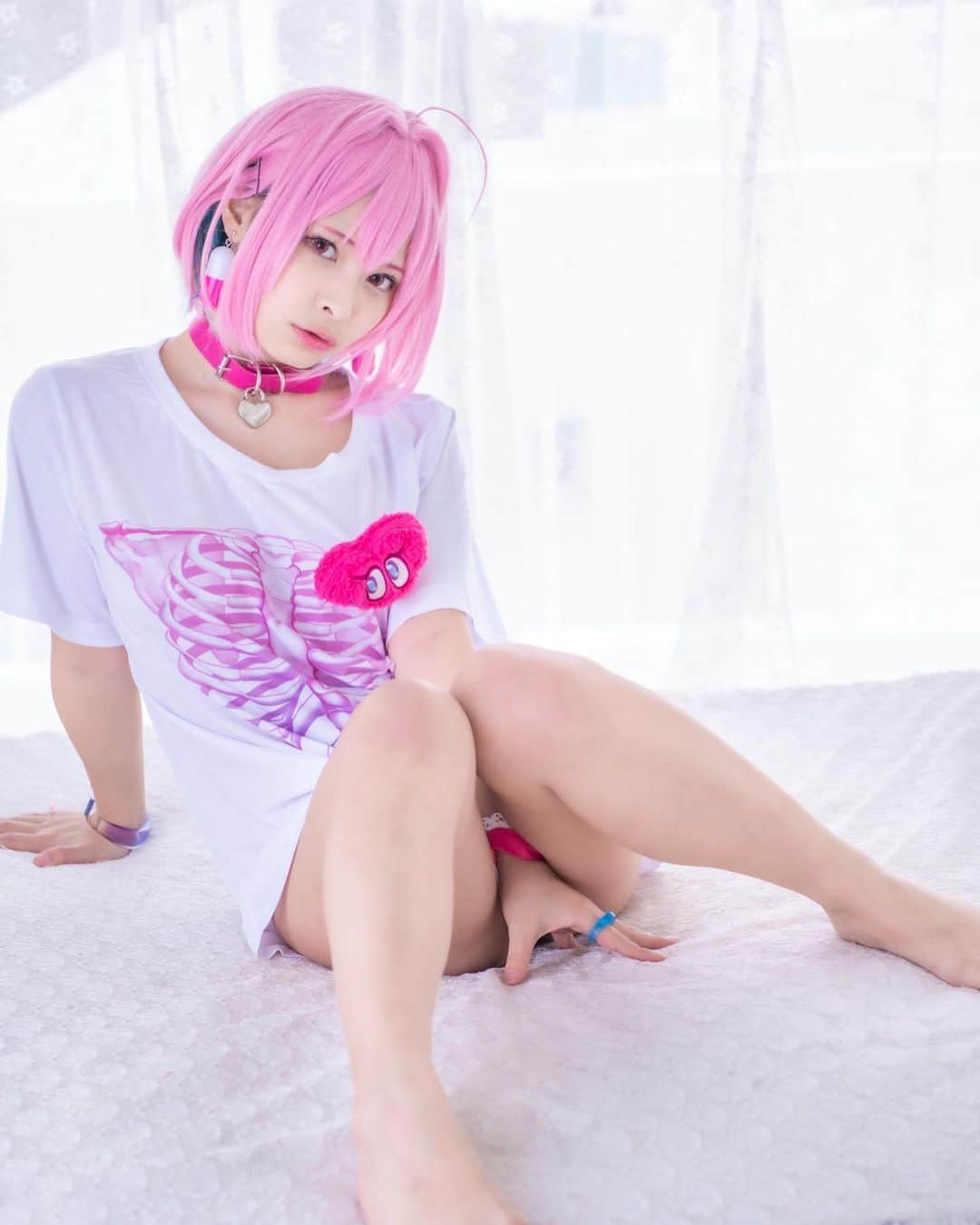 春野ゆこのインスタグラム：「#夢見りあむ #コスプレ 懐かしの写真出てきたからアップ⊂( *･ω･ )⊃この頃はコスプレイヤーしてた」