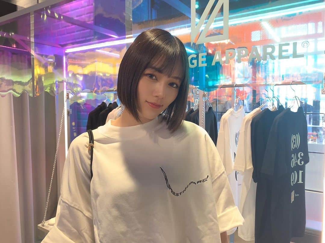 涼森れむのインスタグラム：「. 8/7(日)14:00〜18:00心斎橋PARCOでプレステージアパレルPOPUPの店頭に立たせて頂きます🫶 . 時間のある方、来てくれると嬉しいです❤️‍🔥 心斎橋PARCOで待ってます🫧」