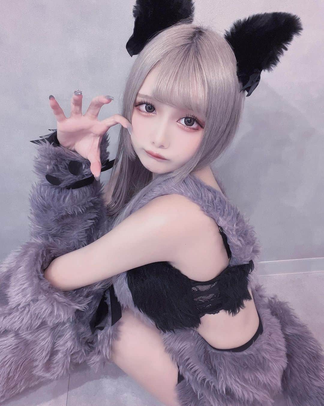 あめはねむいのインスタグラム：「🐺」