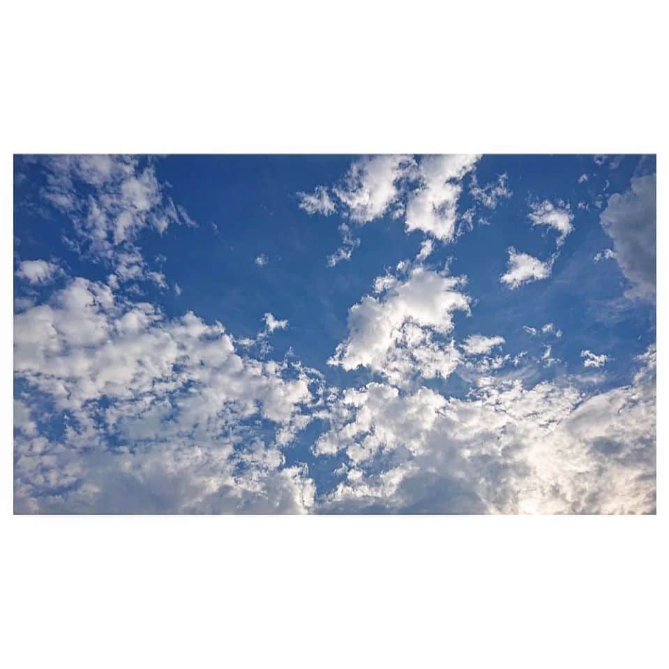 花村怜美のインスタグラム：「#空 #雲 #自然 #景色 #風景 #sky #cloud #clouds #cloudscape #cloudstagram #skystagram #nature #japan」