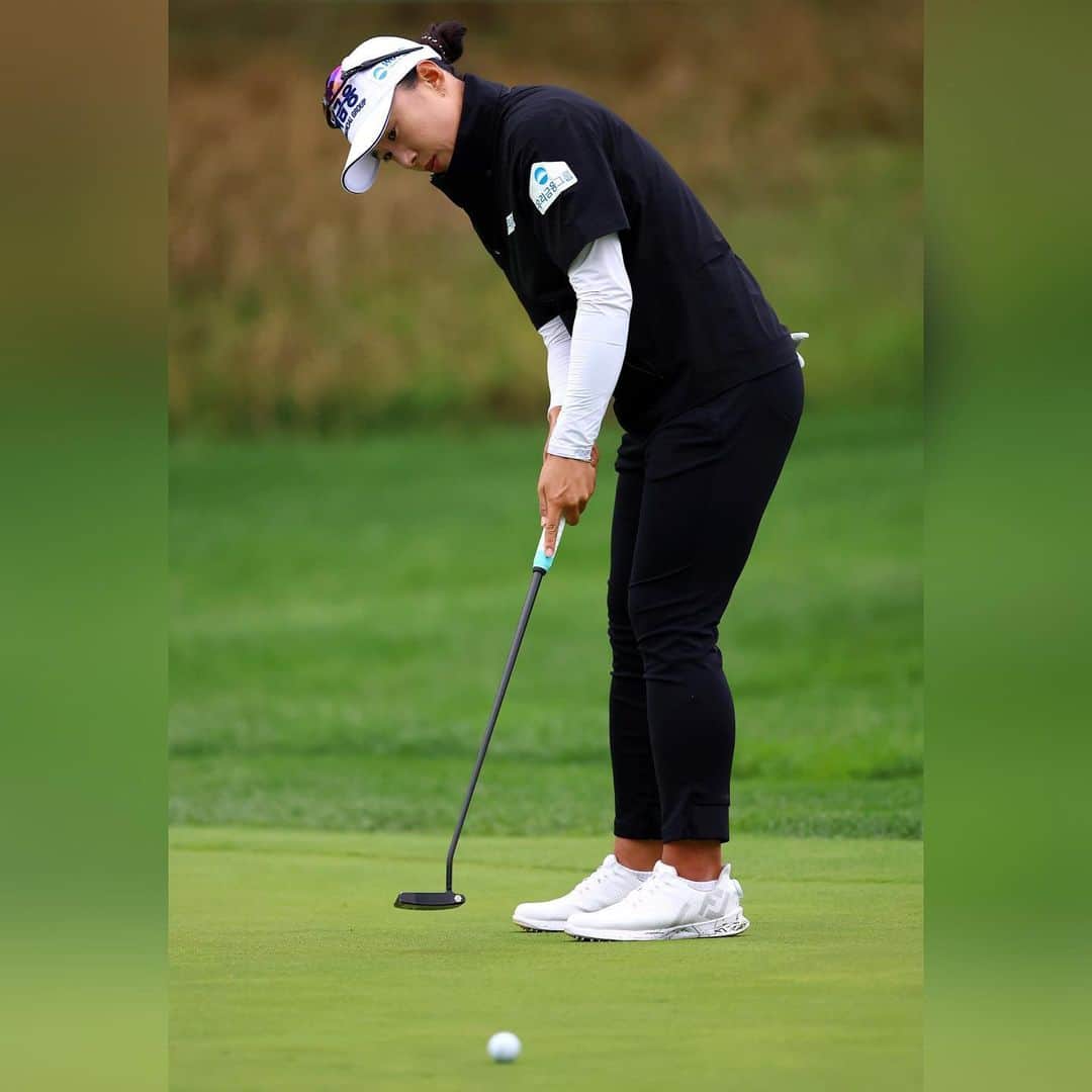 エイミー・ヤンのインスタグラム：「Amazing golf course, amazing fans this week❤️🤍 Thank you @cpwomensopen ⛳️❤️」